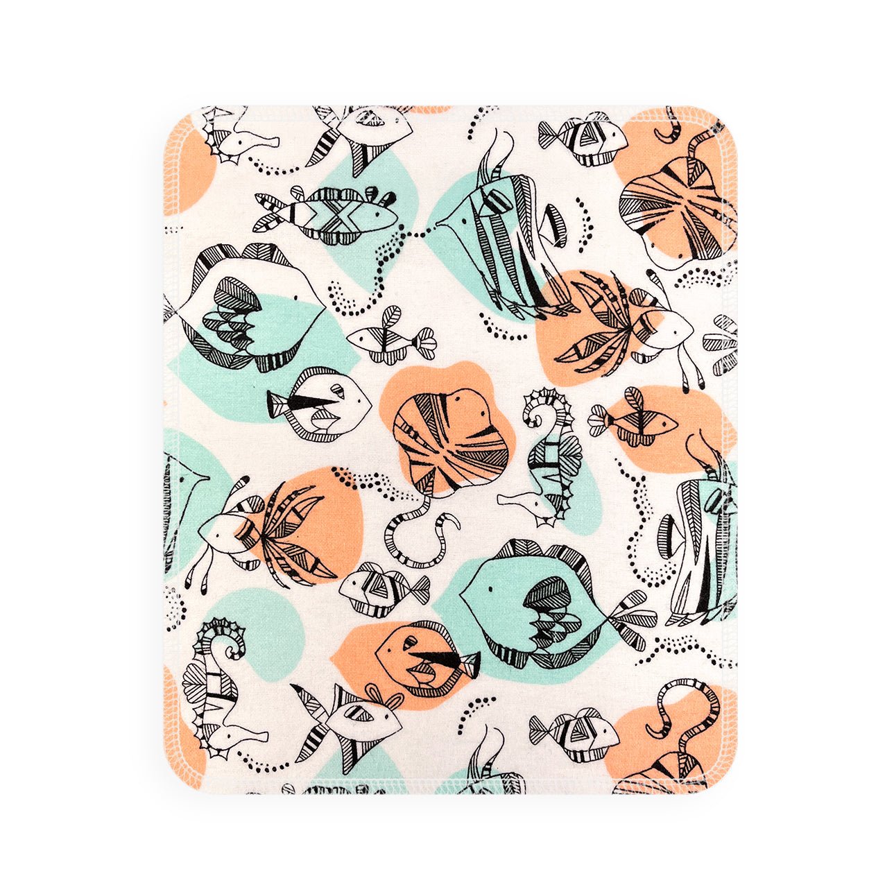 Marley's Monsters UNpaper® Towel Single: Sketched Fish