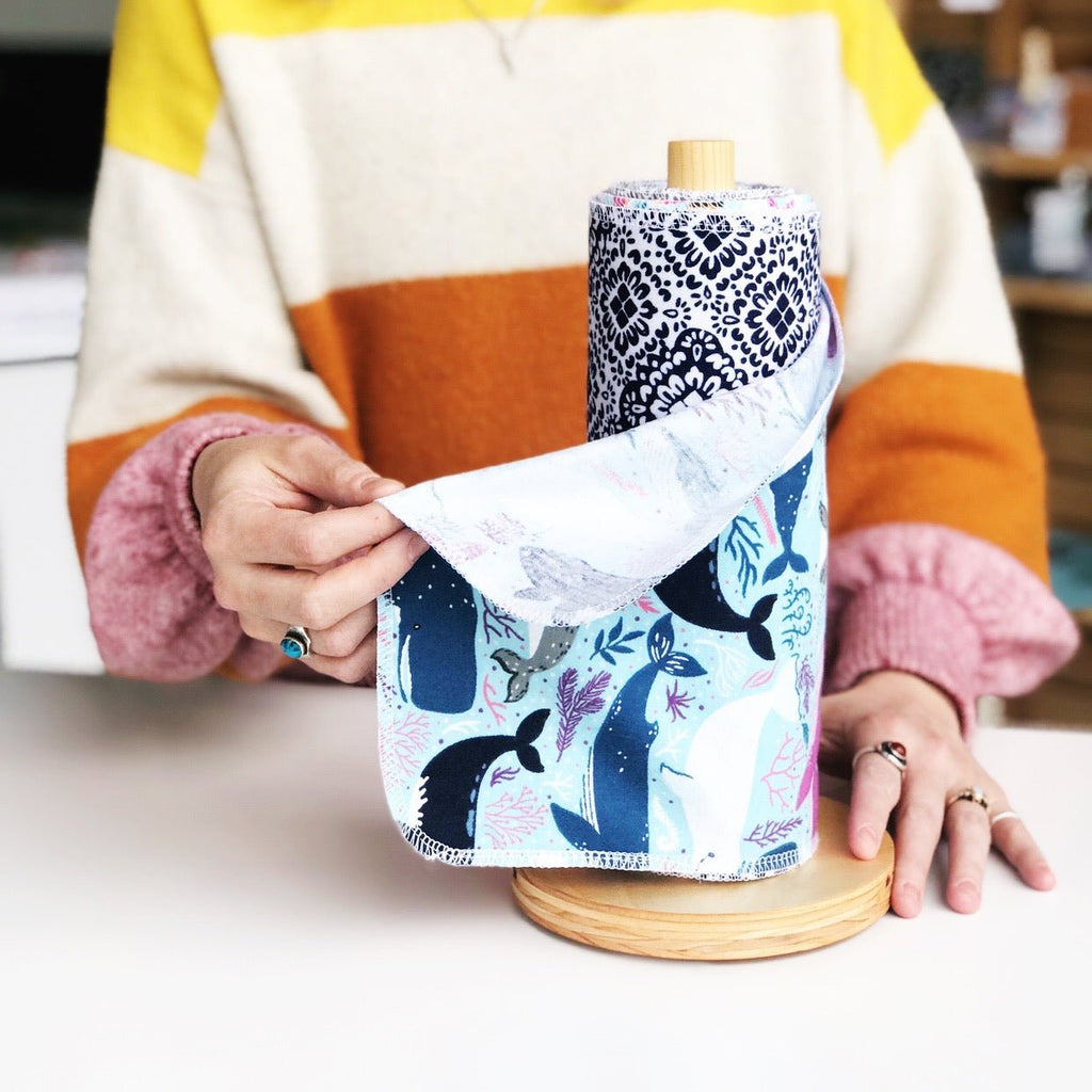 UNpaper® Towels + Holder - Marley's Monsters