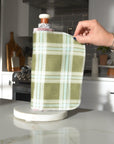 UNpaper® Towels: Holiday Plaids - Marley's Monsters