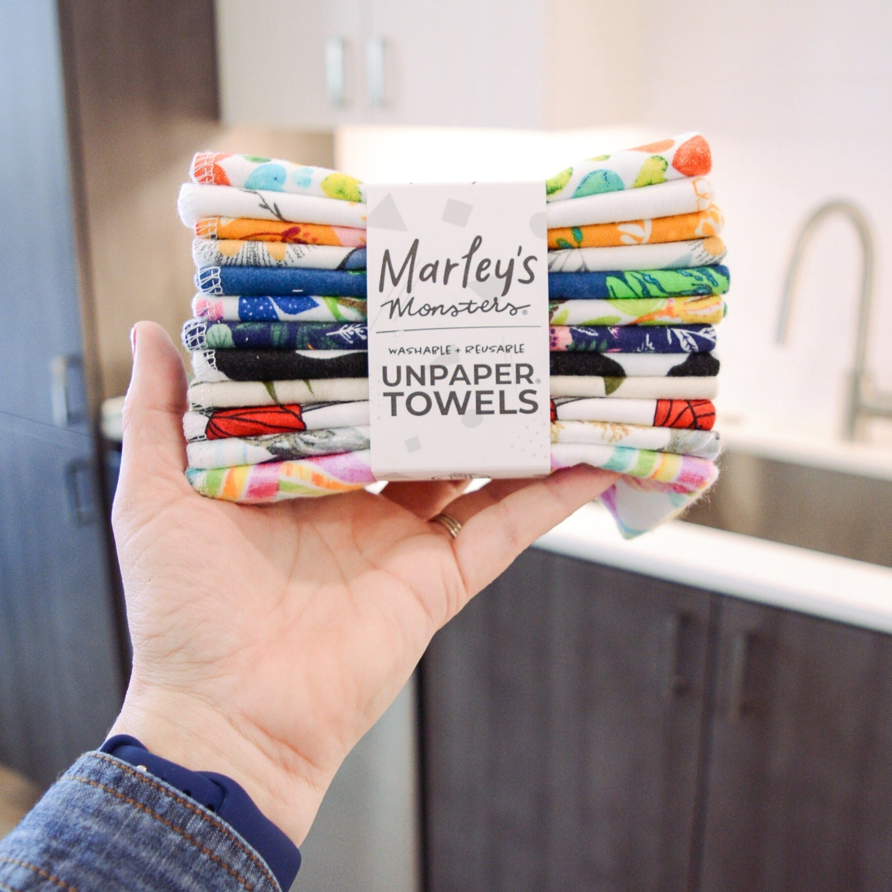 UNpaper® Towels Refill Pack: Prints - Marley&#39;s Monsters