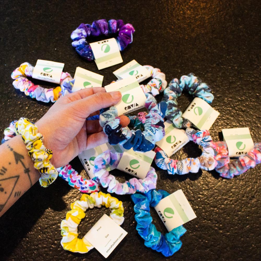 Upcycled Scrunchies - Marley&#39;s Monsters