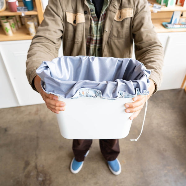 Mini Reusable Trash Bag | Marley's Monsters | Eugene, Oregon Black