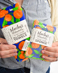 Washable Sponge + All Purpose Towels Bundle: Oranges - Marley's Monsters