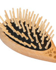 Wooden Travel Hairbrush: Small Hedgehog - Marley's Monsters